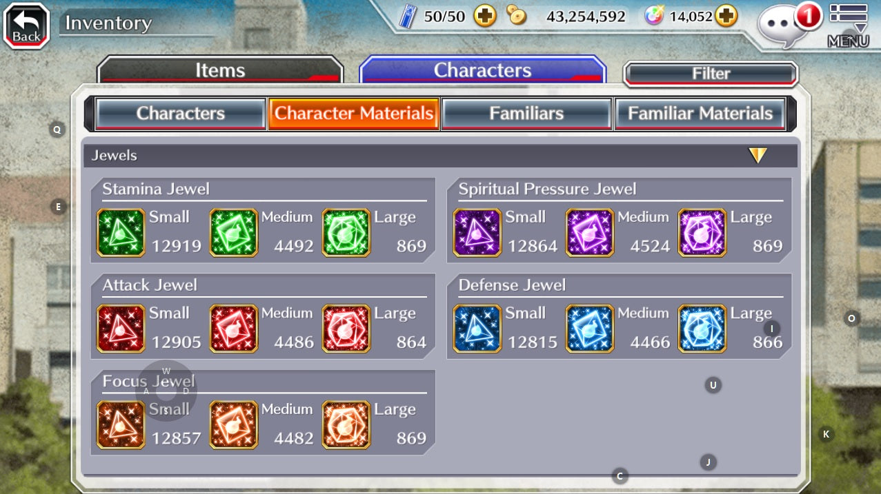(Asia Server) 30.000 + Gems Bleach: Brave Souls Farmed Account