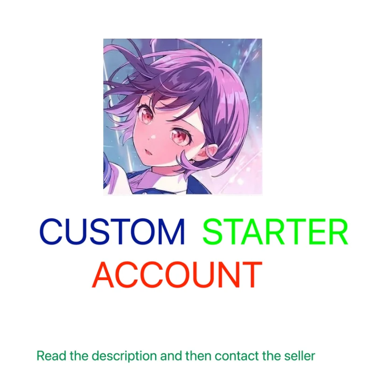 (All Server) Custom Bang Dream Our Notes Starter Account
