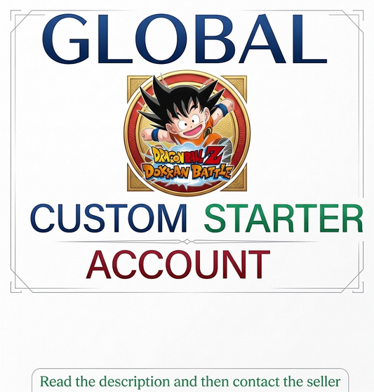 [All Server Server] Custom Account Dragon Ball Dokkan Battle Starter Account