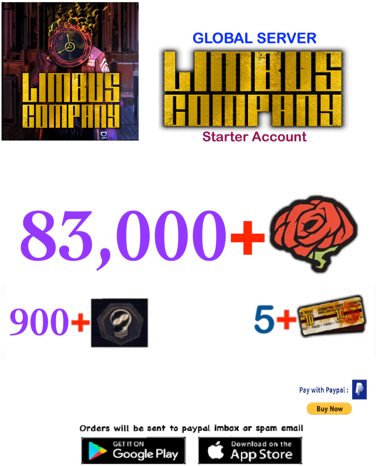 (Global Server) ?? Limbus Company Starter Account