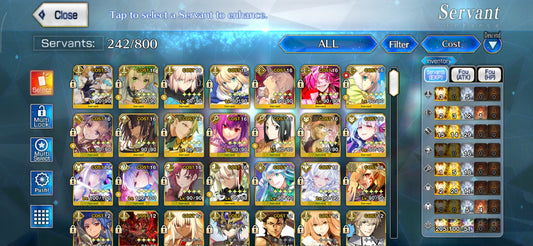 [NA SERVER]  Fate/Grand Order NA FGO 22ssr with np Endgame