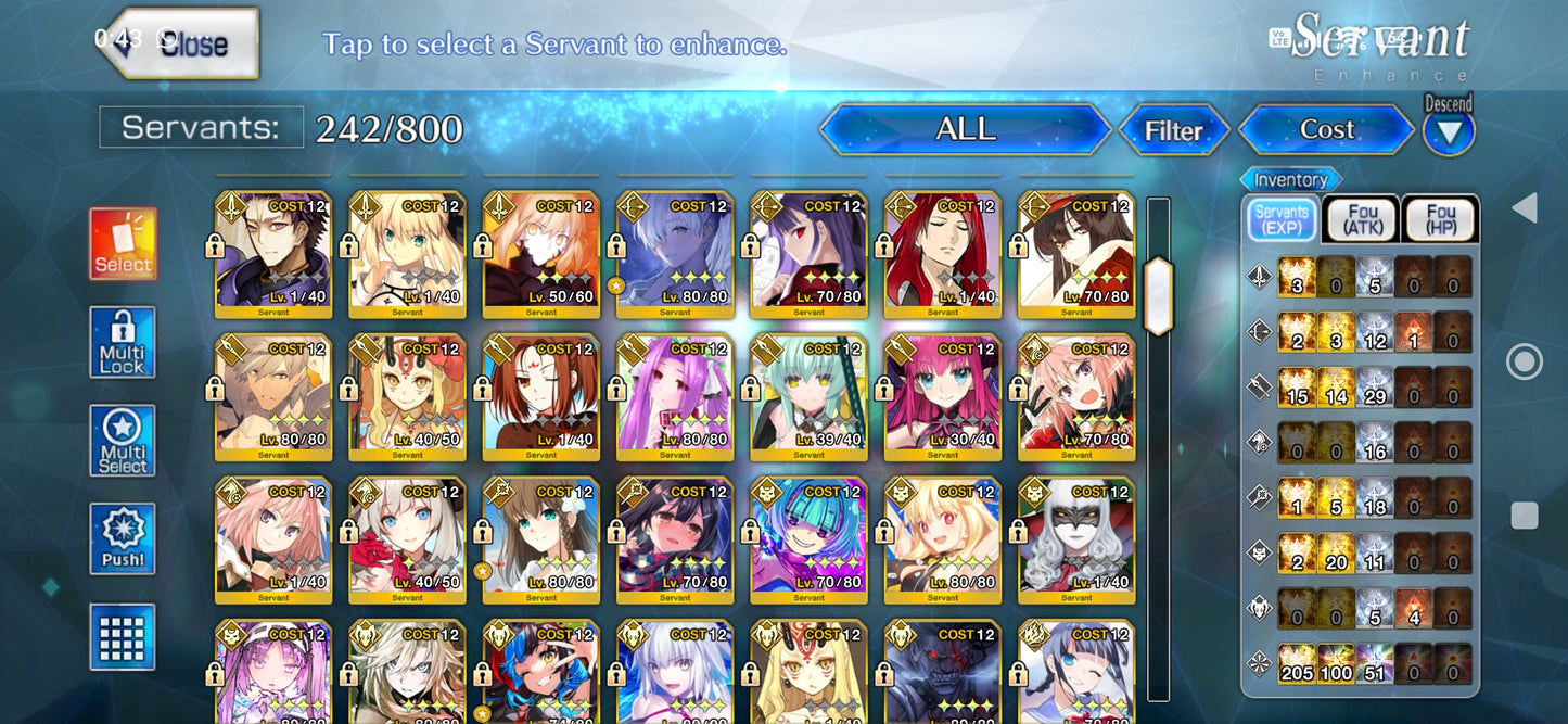 [NA SERVER]  Fate/Grand Order NA FGO 22ssr with np Endgame