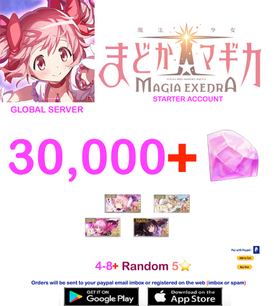 (Global Server)  ??+ Magica Stones  Madoka Magica : Magia Exedra