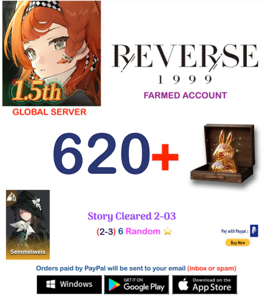 [GLOBAL SERVER][INSTANT DELIVERY]  ?? Unilog   Reverse: 1999  Farmed Account v1