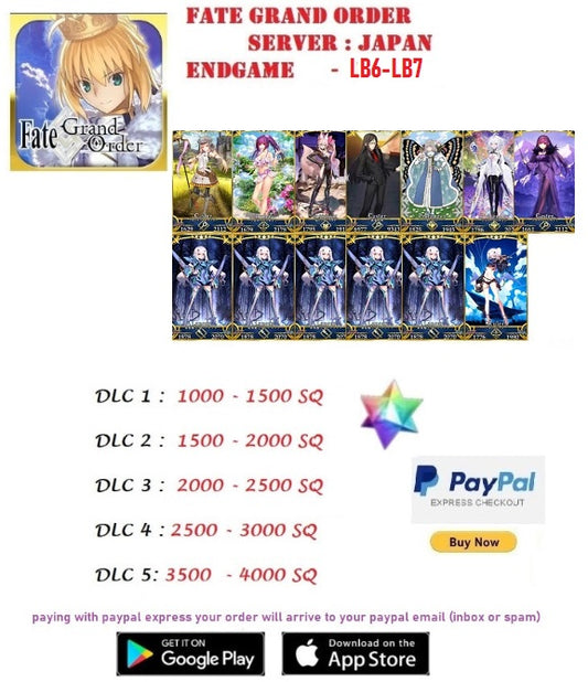 NA]Fate Grand Order English FGO Starter account Senji Muramasa +2400-2700  SQ