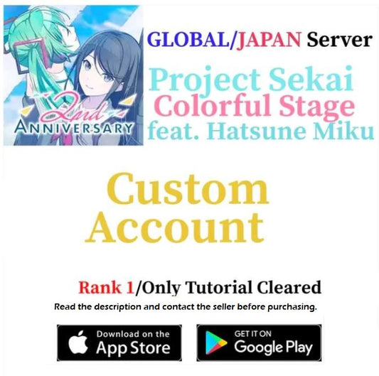 ⭐[GLOBAL/JP]⭐ 4* Combo Custom Starter Accounts | Project Sekai Colorful Stage