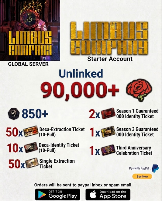 (Global Server) ?? Limbus Company Starter Account