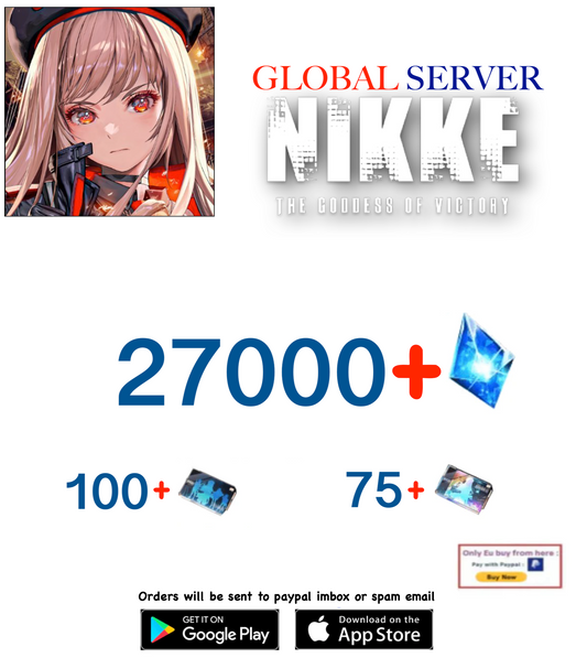 [GLOBAL Server] Fresh Starter Account 27,000+ Gems GODDESS OF VICTORY: NIKKE Starter Reroll Account