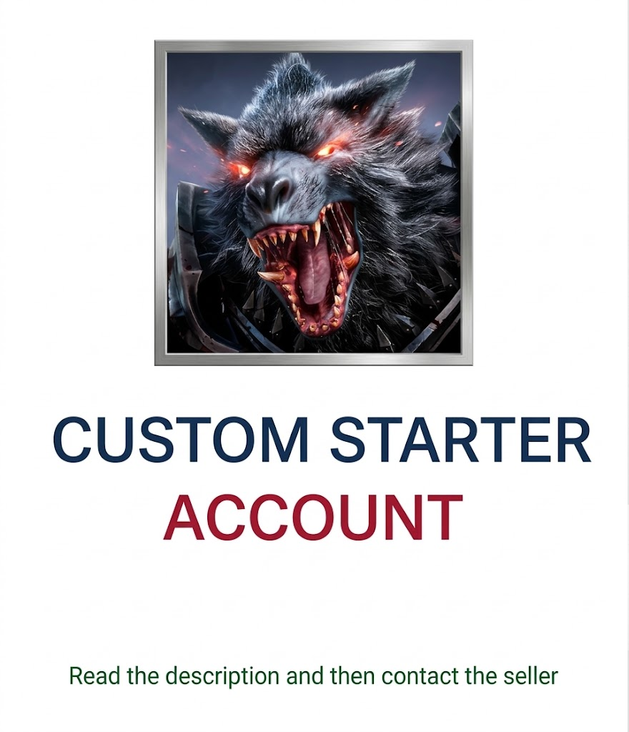 ⭐ [Asia/US Server ] ⭐ Starter Custom Account Watcher of Realms