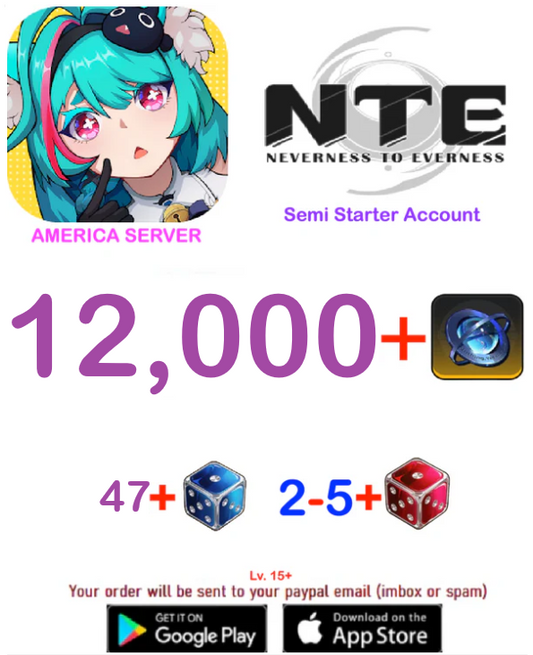 [America Server] ??+ Annulith  Neverness to Everness Starter Account v2