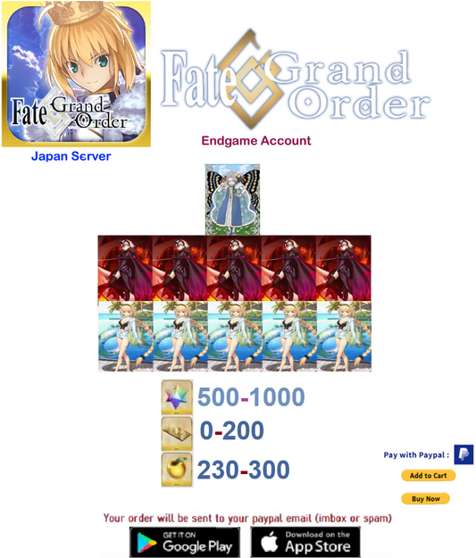 ⭐[JP Server] Jeanne Alter  - Summer  NP  + SQ Fate Grand Order FGO  Endgame  v12