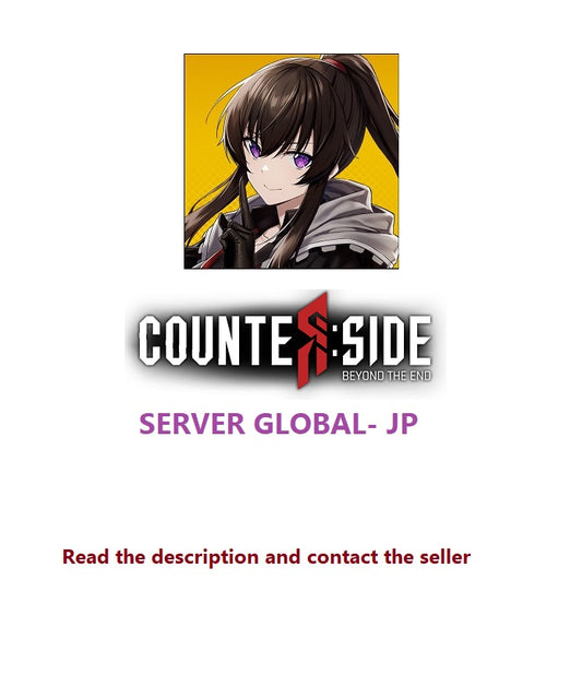 (Global/JP Server)  Counter : Side Custom Account