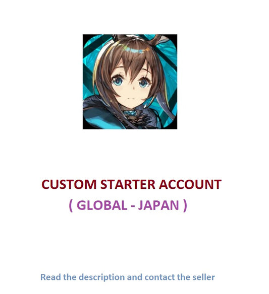 [Global/Japan] Arknights  Custom  Starter Account