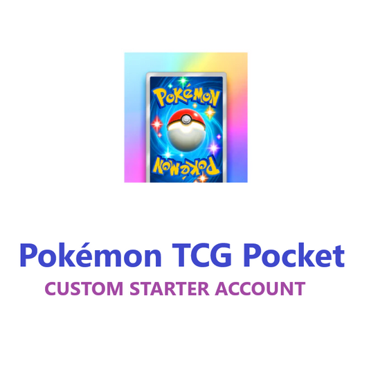 [Global Server] Pokemon TCG Pocket Custom Starter Account(READ DESCRIPTION)