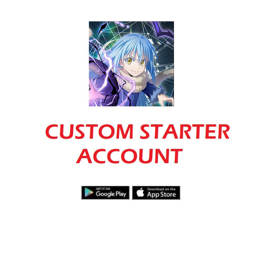 [GLOBAL/ALL SERVER/IOS/ANDROID]  Custom Starter Account SLIME - ISEKAI Memories