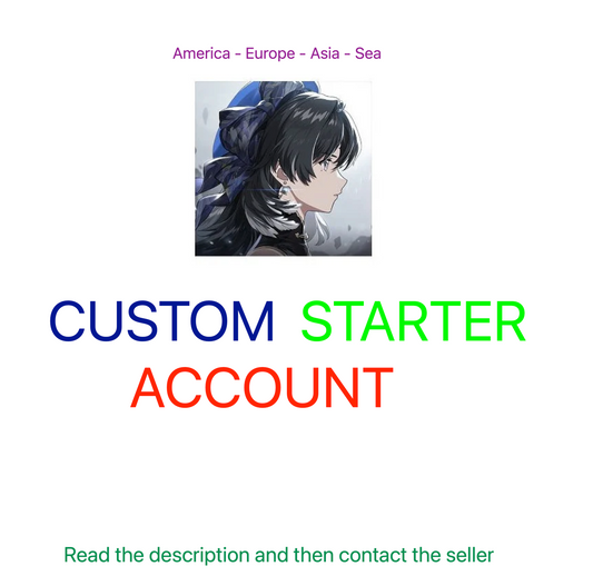 [All Server ] Wuthering Waves Custom Starter Account