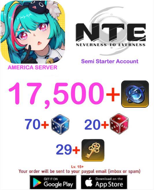 [America Server] ?? + Annulith  Neverness to Everness Starter Account v2