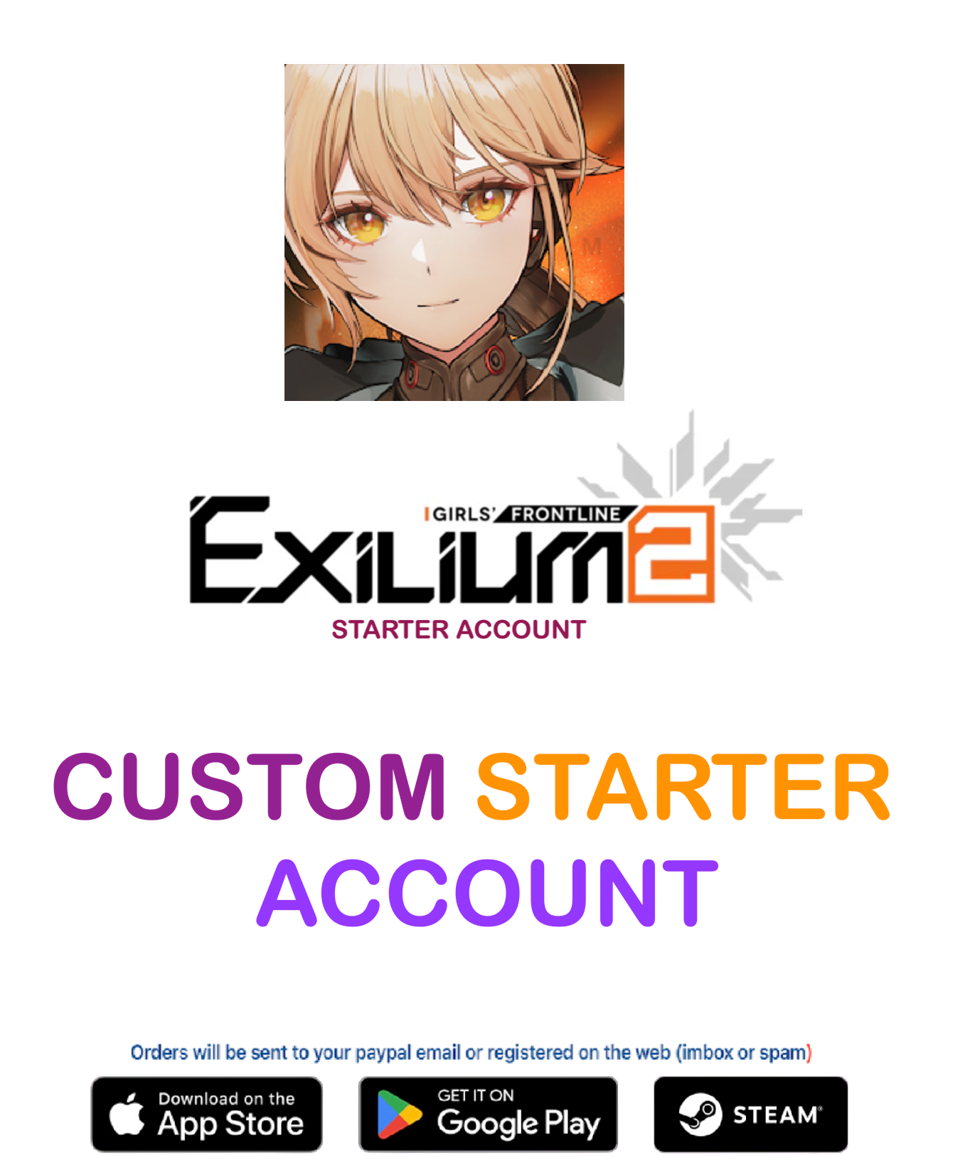 (DarkWinter-Haoplay) FRONTLINE 2: EXILIUM Starter Custom  Account