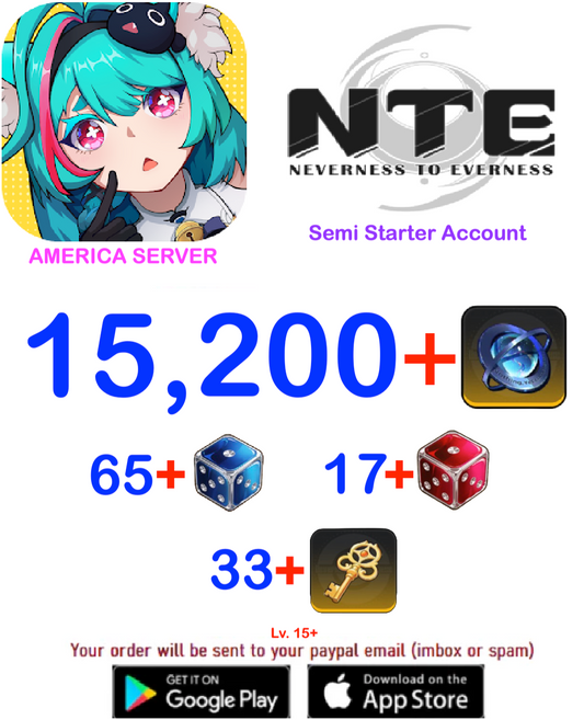 [America Server] ?? + Annulith  Neverness to Everness Starter Account v2