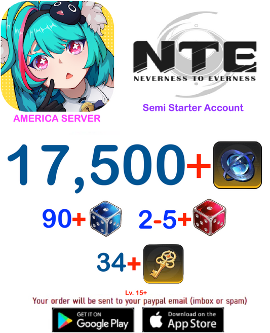 [America Server] ??+ Annulith  Neverness to Everness Starter Account v2