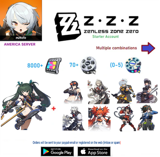 (America Server)  Qingyi  - Zenless Zone Zero Starter Account