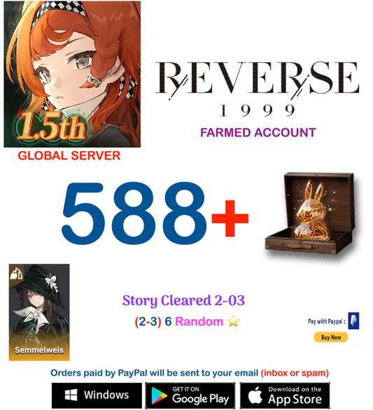 [GLOBAL SERVER][INSTANT DELIVERY]  ?? Unilog   Reverse: 1999  Farmed Account v1