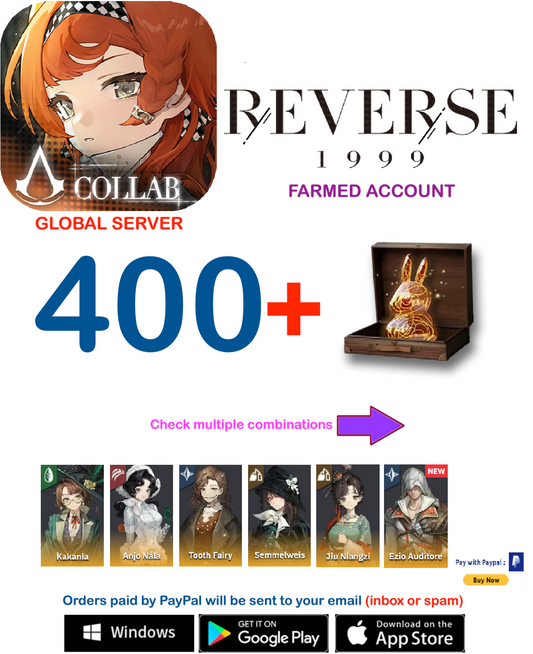 [GLOBAL SERVER][INSTANT DELIVERY] ?? Unilog + ?? ⭐  Reverse 1999 Farmed Account