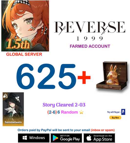 [GLOBAL SERVER][INSTANT DELIVERY]  ?? Unilog + (2-6)-6* Reverse: 1999  Farmed Account