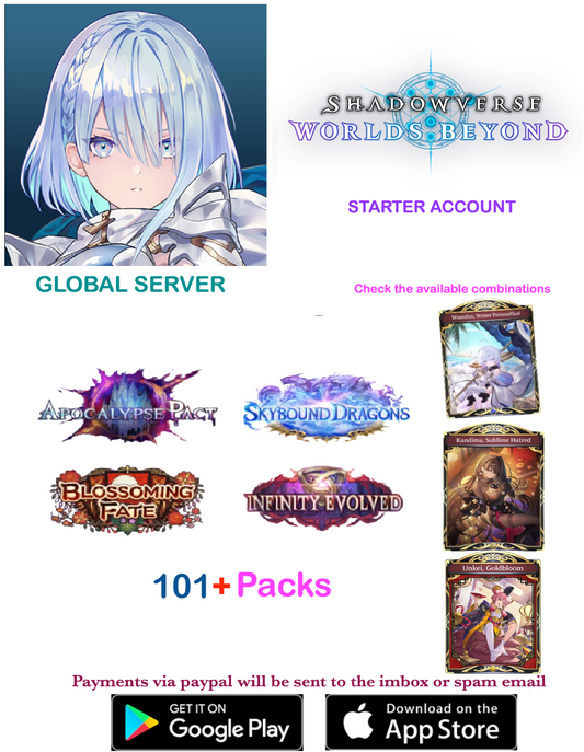 [Global Server] Multiple combinations  Shadowverse: Worlds Beyond Starter Account