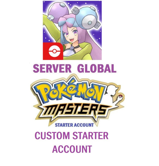 (Global Server)  Custom Pokemon Master Ex Reroll Starter Account